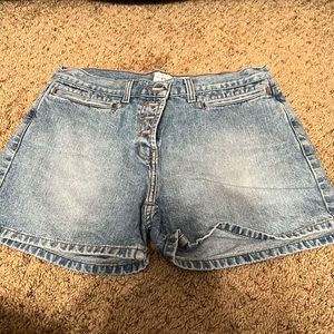 Calvin Klein Light Blue Denim Jean Shorts